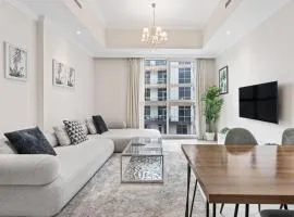 Urban Chic- Stylish 1BR Stay in Dunya Tower