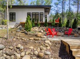 Chalet moderne et chaleureux，位于Grandes-Piles的酒店