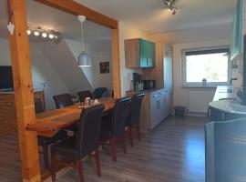 Landblick - idyllische Wohnung an der Nordsee，位于Simonsberg的酒店