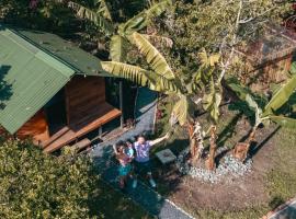 Jardin del Sol Ecoglamping SAS，位于San José de Suaita的豪华帐篷