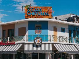 Casa Chetumal Hotel，位于切图马尔切图马尔国际机场 - CTM附近的酒店