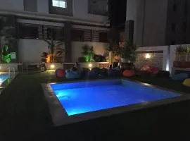 Bel Appartement à Résidence Tej Bhar 2 Mrezga Hammamet