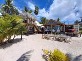 Fare Tiare Heihere，位于Tikehau Airport的酒店