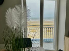 La Tourelle - Balcon vue mer et terrasse plein sud，位于滨海圣奥班的酒店