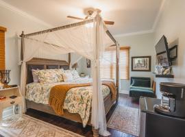 Victorian Modern Room in Carriage House - Unit A，位于萨凡纳的酒店