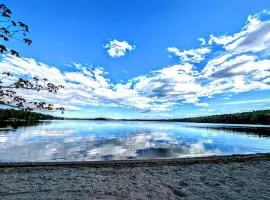 Lakeside Laughter Family Cabin fire pit 1 dog Lake and ATV trails