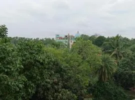 ISKCON Mayapur Apartments - Daily & Monthly Rentals - One Bedroom SERVICED Apartment, 5 MINUTE TOTO RIDE to MAIN ISKCON TEMPLE