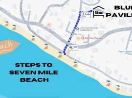 3 SUITES AT BLUE PAVILION - 3 KITCHENS - Steps to BEACH