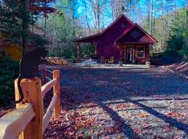 The Cabin at Merrywoods-Updated-Private-Rafting on Ocoee River-Hiking-Waterfalls-WiFi-Pets OK，位于墨菲的酒店