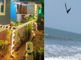 Sarvesh Arundekar Home Stay In Beach Side AC Room，位于戈卡尔纳的酒店