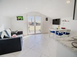 Sleek and Stylish Umag Apartments with Sea View - Two Bedroom Apartment with Terrace
