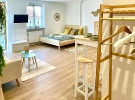 Altstadt INsel - workaction - free parking - Audi - Balkon - Aufzug