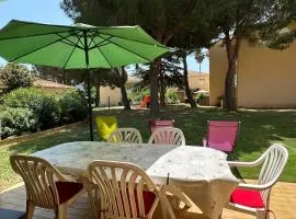 T2 RDC à Canet en Roussillon Europa 4 pers ,piscine,clim, tennis, parking