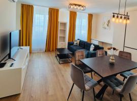 Milan Luxury Apartaments XI#cartier Tudor，位于Corunca的酒店