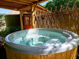 Aloha Glamp - okrągłe domki przy rzece - balia i sauna - Energylandia