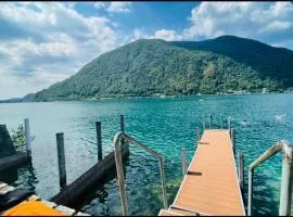 Lugano Lakefront - Private Beach & Pool