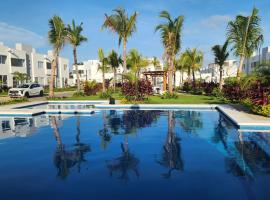 Casa 3 recamaras con alberca compartida Acapulco diamante，位于General Juan N Alvarez International Airport的酒店