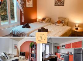 T1 Confortable avec parking, proche Lyon, Idéal couples ou travailleurs，位于科尔巴斯的酒店