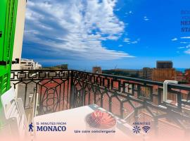 T2 Splendid View Near Monaco，位于博索莱伊的酒店