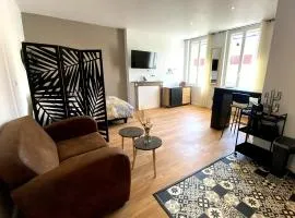 Brown Cosy Loft Centre