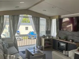 3 bed presitage caravan Doniford Bay