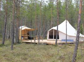 Västerled Glamp，位于Åsele的酒店