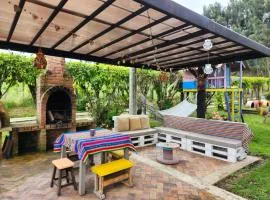 Espectacular cabaña campestre con granja