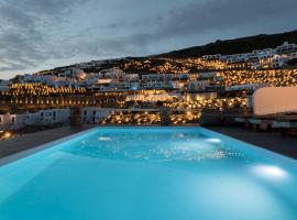 Cova Mykonos Suites，位于埃利亚海滩的酒店