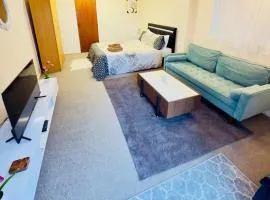 Two Bedroom Airport Flat Free Wi-Fi Parking Peaceful Stay