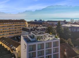 Nonanteneuf appart hōtel Vevey - contactless check-in，位于沃韦的酒店