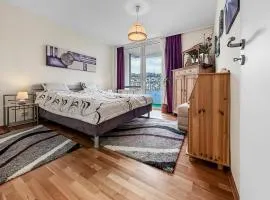 Ausblick Spessart Ferienwohnung nähe Therme und Salzgrotte