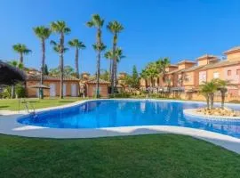 Inviting house in Lepe with shared pool.