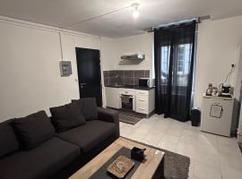 Appartement rez-de-chaussée, centre-ville，位于Briatexte的酒店
