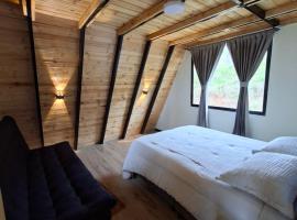 Chalets Nisa- lago de tota，位于托塔的酒店
