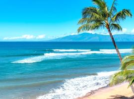 KBM Resorts FREE CAR The Whaler Stunning Beachfront Studio WH1-615，位于卡纳帕利的酒店