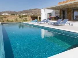 ELEONAS Paros estate - villas with partially private pools & professional tennis court