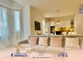 Stylish 3-bedroom Gem Steps From Monaco Spacious