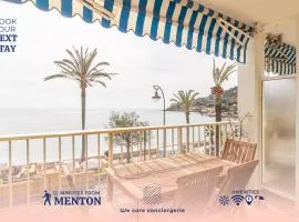 Stunning beachfront apartment with parking