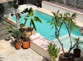 La Punta Rooms，位于Brisas de Zicatela的酒店