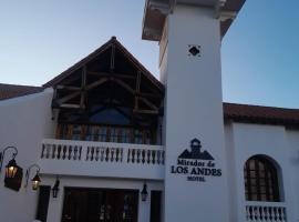 HOTEL MIRADOR DE LOS ANDEs，位于Eugenio Bustos的酒店