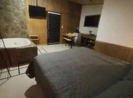Cabaña con jacuzzi xl