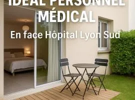 Proche Hôpital LyonSud Metro B Calme et WiFi