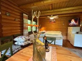 Gemütliche Blockhütte in Wiennähe