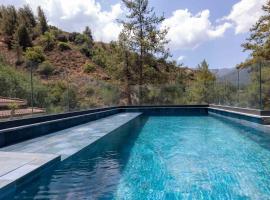 2K Group Kakopetria Luxury Villa with pool & sauna，位于卡科佩特里亚的酒店