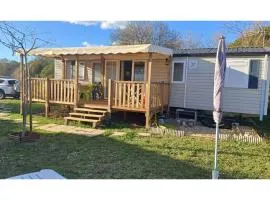 Mobil-home -Clim, TV, LV- Camping LE LAC DES RÊVES 4 étoiles - MH-A009