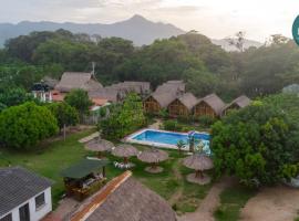 Hostal La Finquita，位于帕洛米诺的旅馆