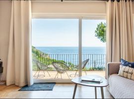 "La Terrasse de la Mer 1" Résidence"Sol y Mar" AC-Wifi-BBQ-Piscine-Pkg，位于巴古尔的酒店