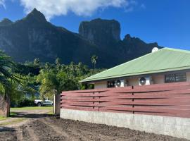 Bora Bora House Toru，位于波拉波拉的带停车场的酒店