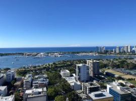 Harbor Nest Southport CBD 2B APT，位于黄金海岸的酒店