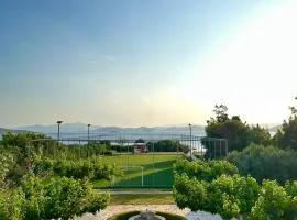 Seaside Villa with Private Football Pitch